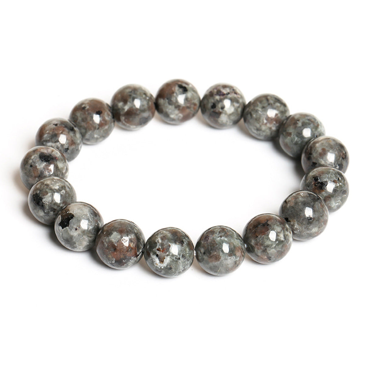 Bracelet Jewelry Natural Flame Stone Bracelet Unisex Single Circle Beaded Energy Bracelet